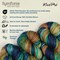 KnitPro Symfonie Premium Hand Dyed Yarn Merino Wool| Bella Variegated Colors